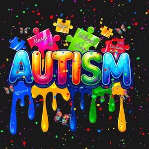 Handmade Vibrant Autism Puzzle
